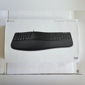 Microsoft Ergonomic Keyboard Model 1878 NEW Wired LXM-00001